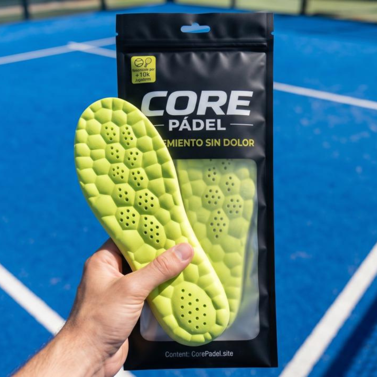 2 x Plantillas CorePádel® (Compra 1 par y llévate 2)