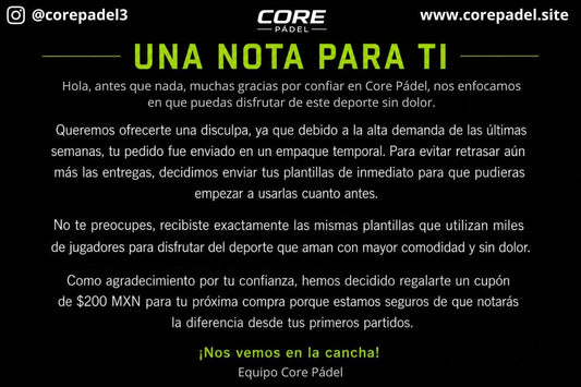 giftcard core padel